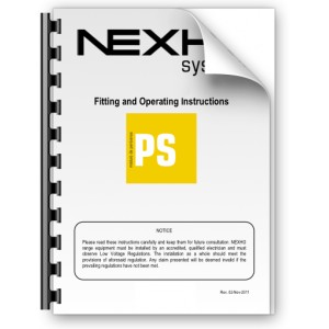 Manual de instalación y funcionamiento Nexho PS